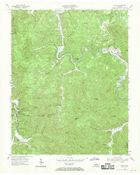 Download a high-resolution, GPS-compatible USGS topo map for Norma, TN (1970 edition)