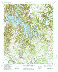 Download a high-resolution, GPS-compatible USGS topo map for Normandy Lake, TN (1984 edition)