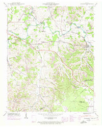Download a high-resolution, GPS-compatible USGS topo map for Normandy, TN (1974 edition)