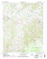 Download a high-resolution, GPS-compatible USGS topo map for Normandy, TN (1983 edition)