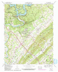 Download a high-resolution, GPS-compatible USGS topo map for Norris, TN (1991 edition)