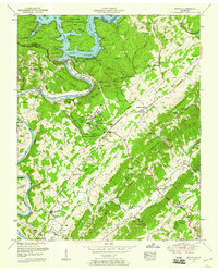 Download a high-resolution, GPS-compatible USGS topo map for Norris, TN (1960 edition)