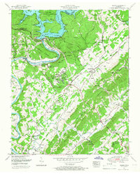 Download a high-resolution, GPS-compatible USGS topo map for Norris, TN (1966 edition)