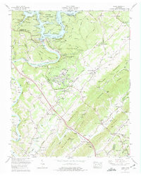 Download a high-resolution, GPS-compatible USGS topo map for Norris, TN (1975 edition)