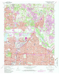 Download a high-resolution, GPS-compatible USGS topo map for Northeast Memphis, TN (1983 edition)