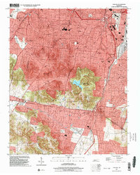 Download a high-resolution, GPS-compatible USGS topo map for Oak Hill, TN (2002 edition)