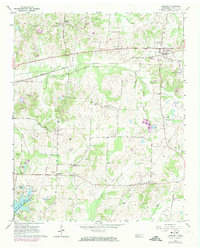 Download a high-resolution, GPS-compatible USGS topo map for Oakland, TN (1974 edition)