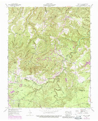 preview thumbnail of historical topo map of Overton County, TN in 1946