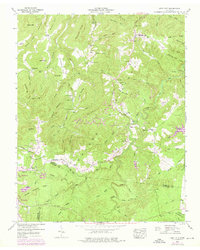 preview thumbnail of historical topo map of Overton County, TN in 1946