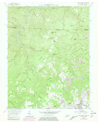 Download a high-resolution, GPS-compatible USGS topo map for Oneida North, TN (1979 edition)