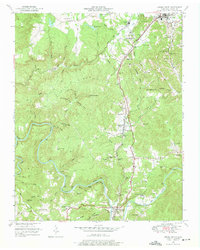 preview thumbnail of historical topo map of Scott County, TN in 1952