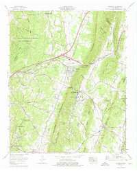 Download a high-resolution, GPS-compatible USGS topo map for Ooltewah, TN (1975 edition)