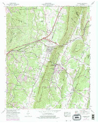 Download a high-resolution, GPS-compatible USGS topo map for Ooltewah, TN (1977 edition)