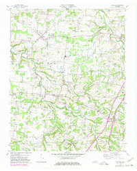 Download a high-resolution, GPS-compatible USGS topo map for Orlinda, TN (1980 edition)