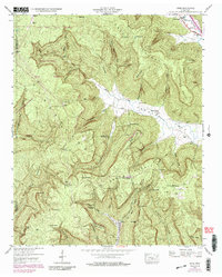 Download a high-resolution, GPS-compatible USGS topo map for Orme, TN (1986 edition)