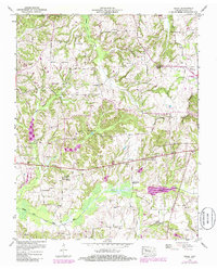 Download a high-resolution, GPS-compatible USGS topo map for Osage, TN (1985 edition)