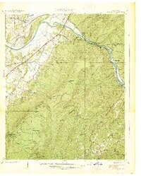 Download a high-resolution, GPS-compatible USGS topo map for Oswald Dome, TN (1938 edition)