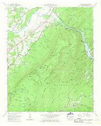 Download a high-resolution, GPS-compatible USGS topo map for Oswald Dome, TN (1970 edition)