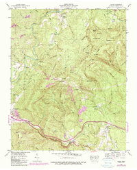 Download a high-resolution, GPS-compatible USGS topo map for Ozone, TN (1990 edition)
