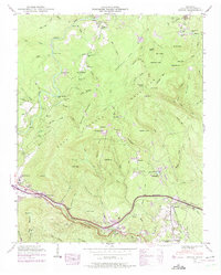 Download a high-resolution, GPS-compatible USGS topo map for Ozone, TN (1975 edition)