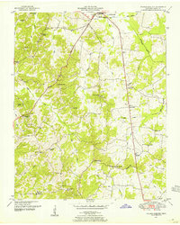 Download a high-resolution, GPS-compatible USGS topo map for Palmer Shelter, TN (1953 edition)