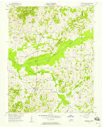 Download a high-resolution, GPS-compatible USGS topo map for Palmersville, TN (1958 edition)