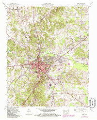 Download a high-resolution, GPS-compatible USGS topo map for Paris, TN (1986 edition)