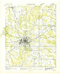 Download a high-resolution, GPS-compatible USGS topo map for Paris, TN (1936 edition)