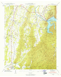 Download a high-resolution, GPS-compatible USGS topo map for Parksville, TN (1960 edition)