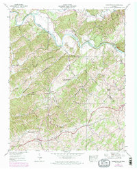 Download a high-resolution, GPS-compatible USGS topo map for Parrottsville, TN (1973 edition)