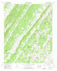 Download a high-resolution, GPS-compatible USGS topo map for Pattie Gap, TN (1975 edition)