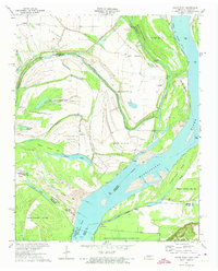 Download a high-resolution, GPS-compatible USGS topo map for Pecan Point, TN (1974 edition)