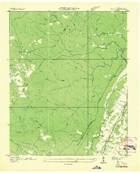 Download a high-resolution, GPS-compatible USGS topo map for Pennine, TN (1935 edition)