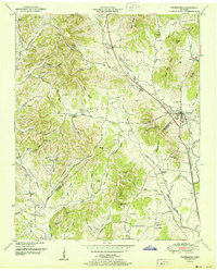 Download a high-resolution, GPS-compatible USGS topo map for Petersburg, TN (1951 edition)