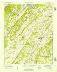 Download a high-resolution, GPS-compatible USGS topo map for Philadelphia, TN (1954 edition)