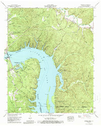 Download a high-resolution, GPS-compatible USGS topo map for Pickwick, TN (1988 edition)