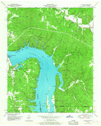 Download a high-resolution, GPS-compatible USGS topo map for Pickwick, TN (1967 edition)