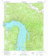 Download a high-resolution, GPS-compatible USGS topo map for Pickwick, TN (1974 edition)