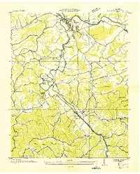 Download a high-resolution, GPS-compatible USGS topo map for Pigeon Forge, TN (1935 edition)