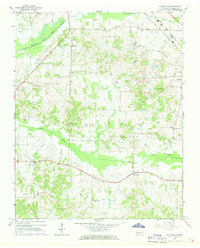 preview thumbnail of historical topo map of Weakley County, TN in 1967