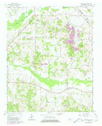Download a high-resolution, GPS-compatible USGS topo map for Pillowville, TN (1981 edition)