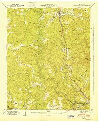 Download a high-resolution, GPS-compatible USGS topo map for Pilot Mountain, TN (1947 edition)