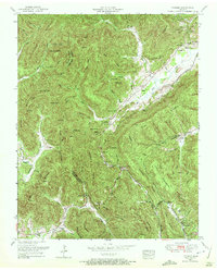 Download a high-resolution, GPS-compatible USGS topo map for Pioneer, TN (1972 edition)