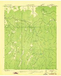 Download a high-resolution, GPS-compatible USGS topo map for Pitcher Ridge, TN (1936 edition)