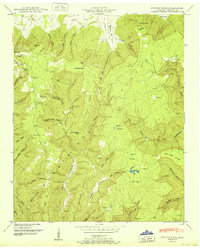 preview thumbnail of historical topo map of Franklin County, TN in 1951