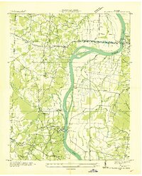 1936 Map of McNairy County, TN