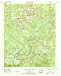 Download a high-resolution, GPS-compatible USGS topo map for Pleasant Hill, TN (1973 edition)