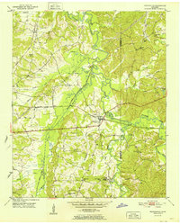Download a high-resolution, GPS-compatible USGS topo map for Pocahontas, TN (1952 edition)