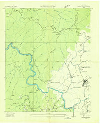 Download a high-resolution, GPS-compatible USGS topo map for Postelle, TN (1936 edition)