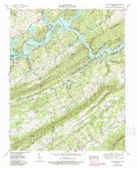 Download a high-resolution, GPS-compatible USGS topo map for Powder Springs, TN (1988 edition)